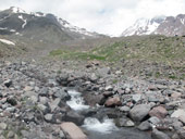 Kazbek (5047m), Gruzie