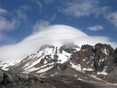 Kazbek (5047m), Gruzie