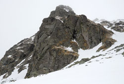 Kozia Kôpka (2100m) – jižní Puškášův pilíř