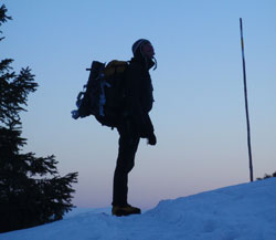 Večerní návrat Mlynickou dolinou, Vysoké Tatry