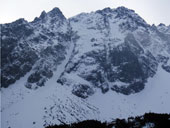 Výstup na Satan (2421m), Vysoké Tatry, Slovensko.
