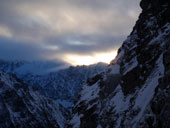 Výstup na Satan (2421m), Vysoké Tatry, Slovensko.