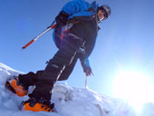 Výstup na Satan (2421m), Vysoké Tatry, Slovensko.