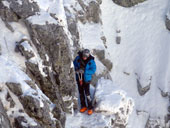 Výstup na Satan (2421m), Vysoké Tatry, Slovensko.