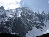 Výstup na Satan (2421m), Vysoké Tatry, Slovensko.