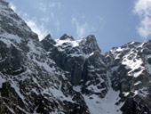 Výstup na Satan (2421m), Vysoké Tatry, Slovensko.