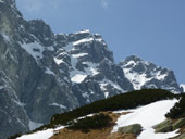 Výstup na Satan (2421m), Vysoké Tatry, Slovensko.