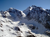 Výstup na Satan (2421m), Vysoké Tatry, Slovensko.