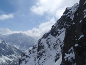 Výstup na Satan (2421m), Vysoké Tatry, Slovensko.