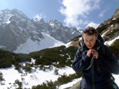 Výstup na Satan (2421m), Vysoké Tatry, Slovensko.