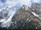 Výstup na Satan (2421m), Vysoké Tatry, Slovensko.