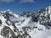 Výstup na Štrbské Solisko (2320m), Vysoké Tatry, Slovensko.