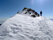 Výstup na Štrbské Solisko (2320m), Vysoké Tatry, Slovensko.