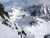 Výstup na Štrbské Solisko (2320m), Vysoké Tatry, Slovensko.