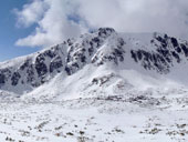 Výstup na Štrbské Solisko (2320m), Vysoké Tatry, Slovensko.