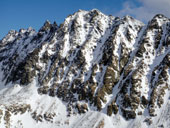 Výstup na Štrbské Solisko (2320m), Vysoké Tatry, Slovensko.