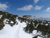 Výstup na Štrbské Solisko (2320m), Vysoké Tatry, Slovensko.